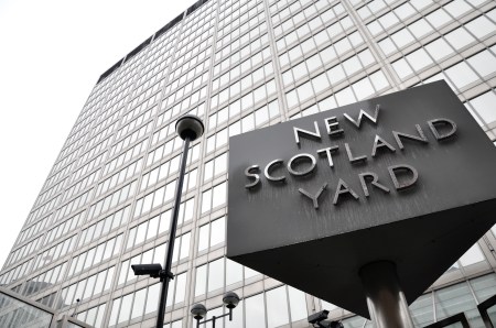 NEW SCOTLAND YARD WHEN ADRIAN FLOOK  met a senior Metropilitan Police detective, much of the meeting was spent talking about the journalist who'd told the former MP he'd been a target of the Daily Mirror. As Det Supt Stevens later put it:  "I would be grateful for any information you could share about the journalist in question so I can reassure myself that information about this investigation has not been obtained or disclosed in breach of any police regulations or by criminal act."  [I will contact Stevens to assure him that "Trinity" has not been paid for his assistance and that his not and never has been employed by the Met.]  Photo: Rebecca Television Stevens added: